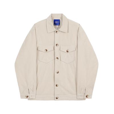 Corduroy Casual Jacket Spring and Autumn New Korean Style Trendy Men's Jacket Versatile Work Clothes