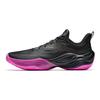 Skyline 3 Nebula Amortecimento Antiderrapante Resistente à Abrasão Resiliência Cano Baixo Tênis de Basquete Masculino Preto Roxo 112541617-5