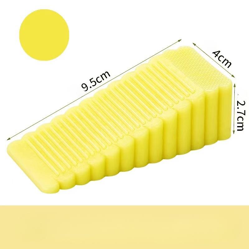 1/2 Pcs Safety Silicone Door Stop Stoppers Block Wedge Doorstops Door Stopper Home Office Door Rear Retainer Anti-collision Stop