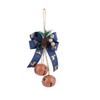 Retro Christmas Bells Pendant Pine Berries Christmas Tree Ornament  Wedding Party Supplies