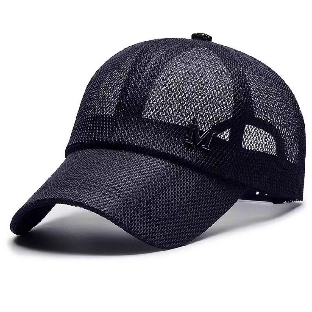 Quick-drying Mesh Cap Breathable Mesh Summer Men Hat Casual Baseball Hat Summer