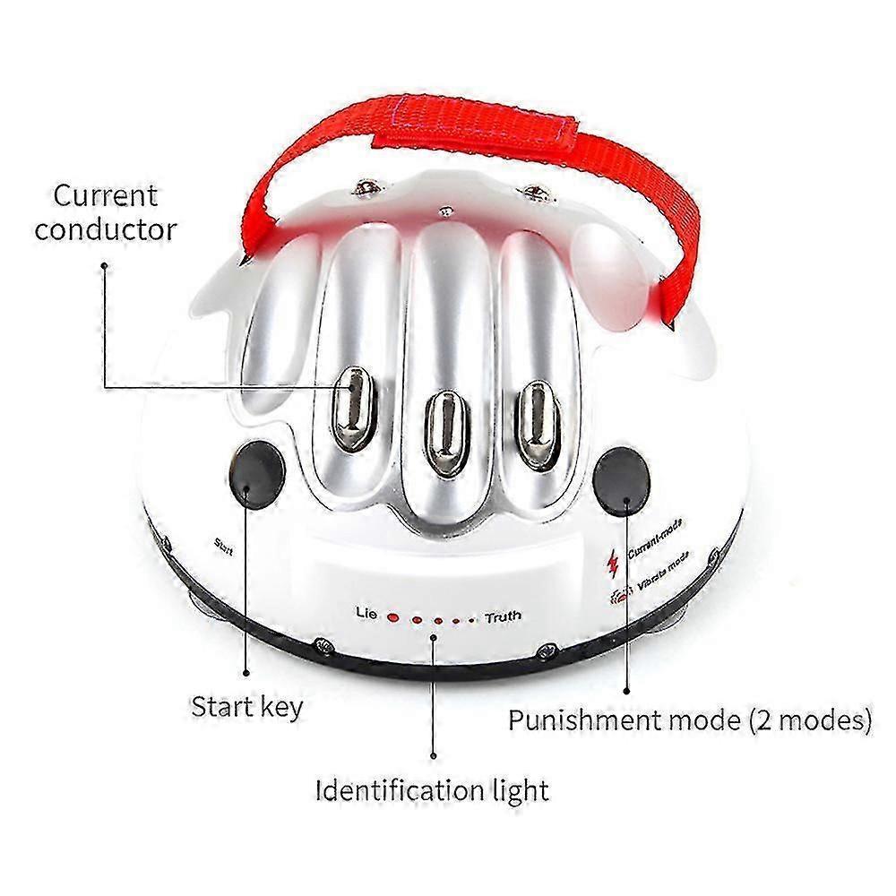 Micro Electric Shock Lie Detector Game Shocking Truth Or Dare Game Lie Detector Machine Kids Toy Polygraph Party Game
