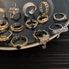 European and American Ins Style Open Ring Women's High-end Pearl Index Finger Ring Niche Design Hand Jewelry Wholesale
