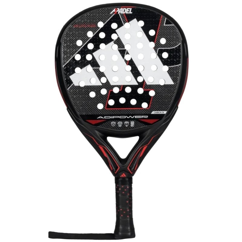 Adidas adipower a1 Tennisschläger Kohlefaser Limitierte Auflage schwarz