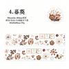 Journal GO 6x200cm Four Seasons Masking Tape DIY Scrapbooking Decor Photo Album Collage Junk Journal Aesthetics Stickers