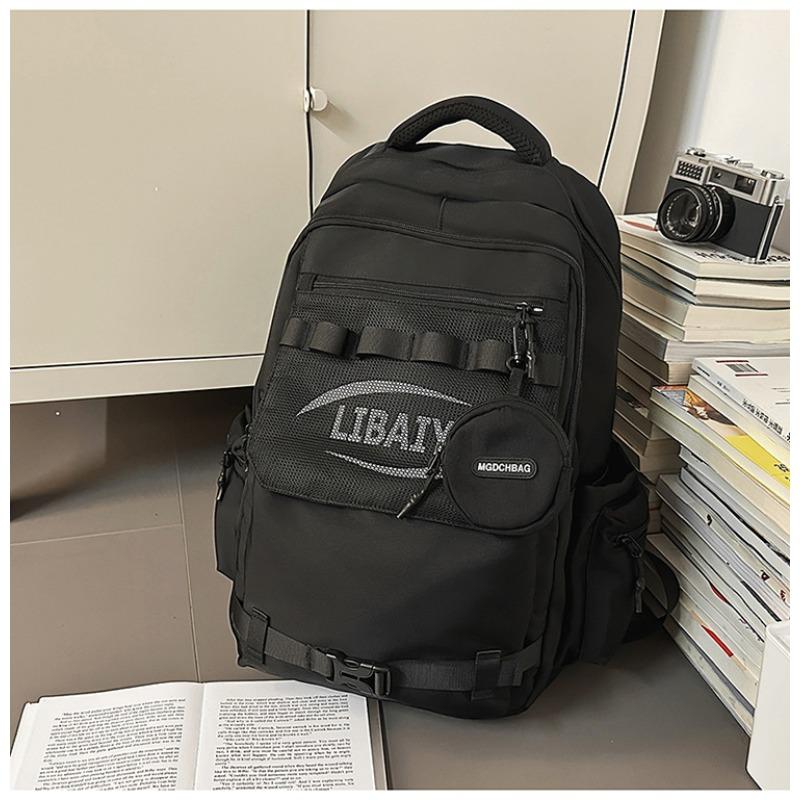 

New National Fashion Large Capacity Schoolbags for Junior and Senior High School Students Simple Personality and Couple Backpacks. .