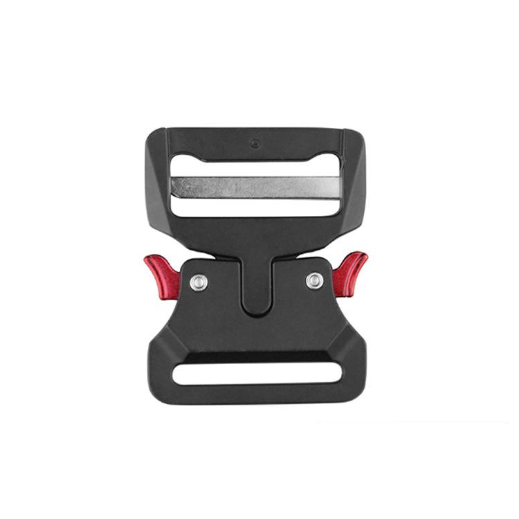Factory Custom Clothing Accessories Metal Adjustment Buckle Fashion Quick Belt Release Buckle Tactical Alloy Belt Buckle