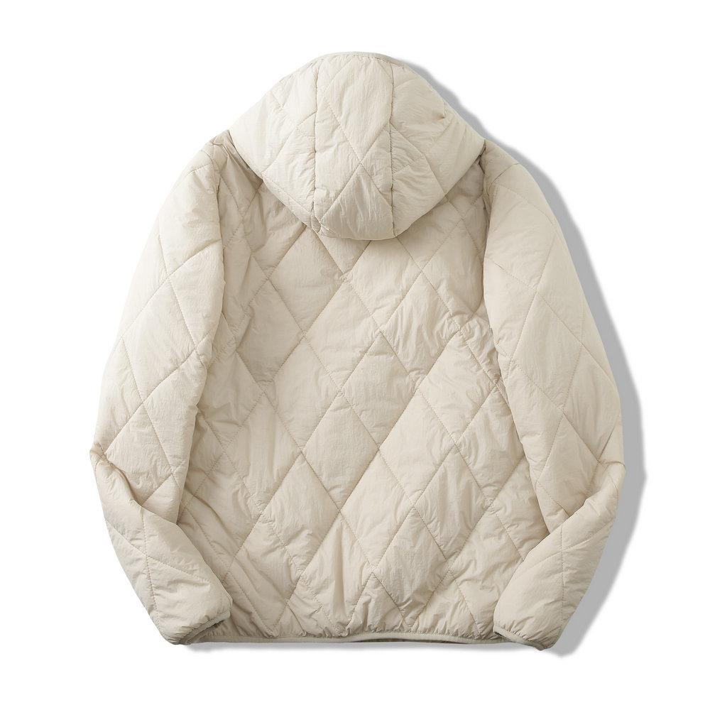 Mulberry Silk Hooded Cotton Coat Autumn and Winter Warm Men's and Women's Cotton Coat