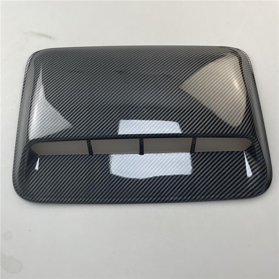 Pair x Side Glossy Carbon Fiber Color Air Flow Vent Covers For Universal For all car
