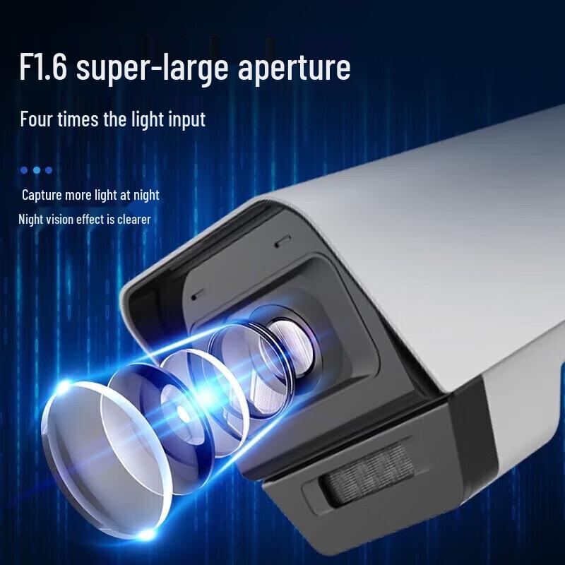 Hikvision 4MP PoE Außen Full-Color Nachtsicht Bullet-Kamera