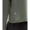 Lululemon Jersey Training Long Sleeve Shirt  Wordmark Willow Leaf
