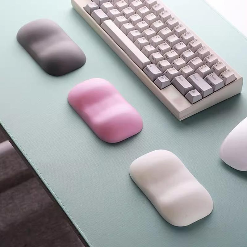 Weiche Silikon Maus Handgelenkauflage Mäuse Handgelenkstütze Heim Büro Computer Gaming Armlehne Handgelenkschutz Schreibtisch Mauspad Ergonomie