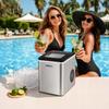 Ice Maker Webber Ruka Im-002 Inox 13Kg 165W 2 Cube Sizes 1.5 L