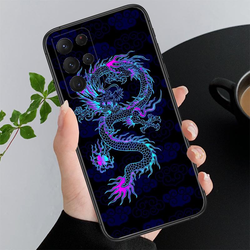 Chinese Dragon Art Funda Phone Case For Samsung A55 A16 A56 A36 A23 A35 A15 A53 A54 A33 A34 A25 A05S A52 A52S A14 A13 A71