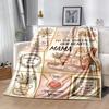 Mother's Love And Strength Blanket Suitable for sofas,travel, living rooms also a good gift for friends and family Suitable for all seasons.