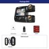 E-ACE B43 Car DVR Dash Camera Mini 2 Inch Dual Lens 1080P+1080P Night Vision Sony IMX323 Sensor Dash Cam Video Recorder Dashcam