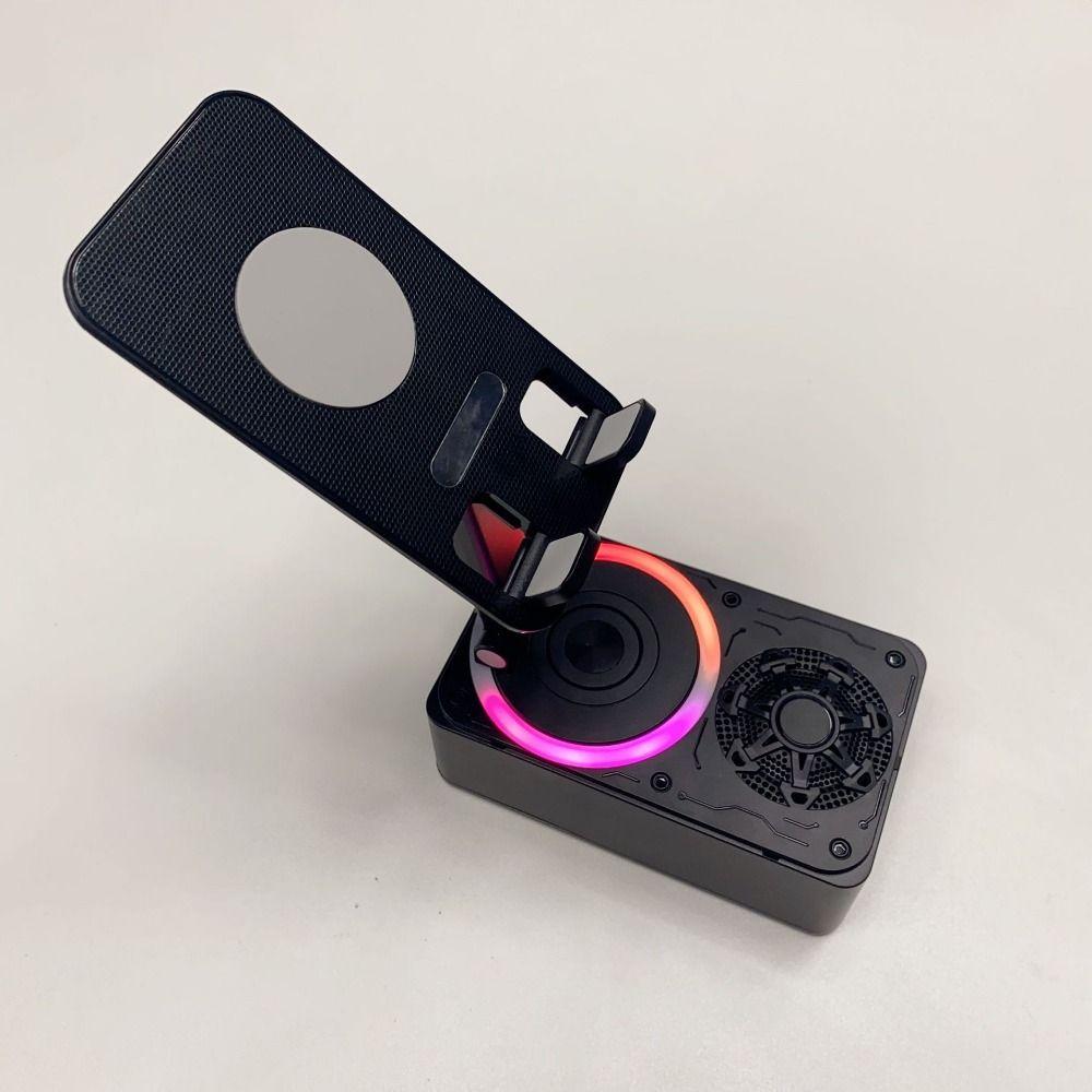 4-in-1 Wireless Bluetooth speaker Anti-Slip Pads Phone Holder with Microphone  Karaoke Party