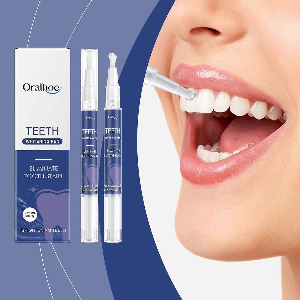 Oralhoe Dental Care Pen Cleans Stains, Dirt, Odors, Protects Gums, Freshens Breath, And Cleans Teeth. Oral Care Pen