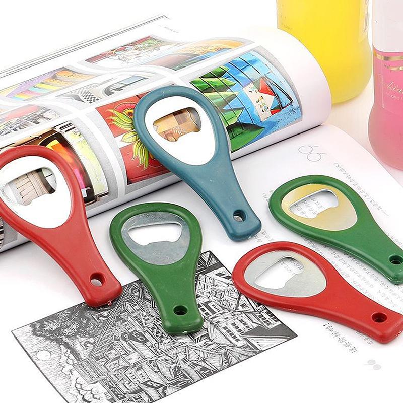 1Pc Durable Beer Bottle Opener Flat Speed Bottle Cap Opener Remover Bartender Bottle Opener Kitchen Tool