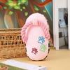 Slipper Shaped Pet Chew Toy Dog Toys, Squeaky Crinkle Plush for Small Medium Cute Toys Playing Dogs, Shape Interactive Puppy Boredom Relief