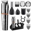 Waterproof electric shaver, household men's hair clipper, multi-functional electric nose hair trimmer set wholesale