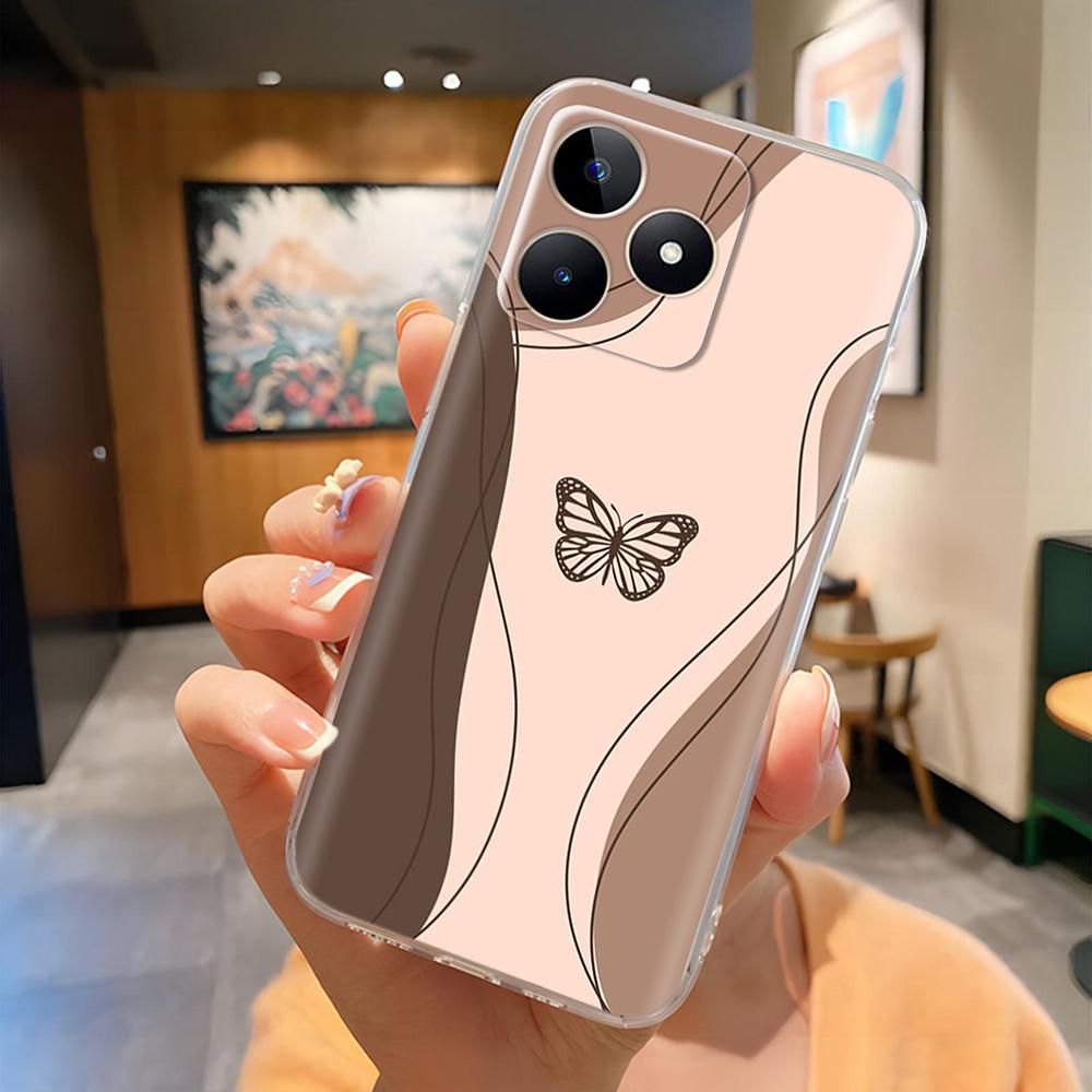 For Realme C53 Phone Case Realme C51 Full Protection Back Cover For Realme C53 Case C51 Soft Silicone Protector Shell Fundas