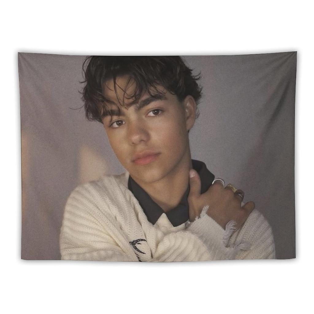 1pc Print Actor Poster Malachi Celebrity Tapestry Barton Flag for Living Room Bedroom Wall Hanging for Friends Room Decor
