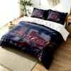 Detroit Tigers 3pc Duvet Cover Set Simple Modern Bedding Set Wrinkle Resistant Soft Fabric All Season Use a Perfect Gift