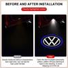 2 Peças/conjunto Luz de Boas-Vindas para Porta de Carro Lâmpada Projetora LED Luzes de Cortesia Para Volkswagen B6 B7 B5 Golf Polo Tiguan Passat EOS Scirocco Jetta MK6 Octavia