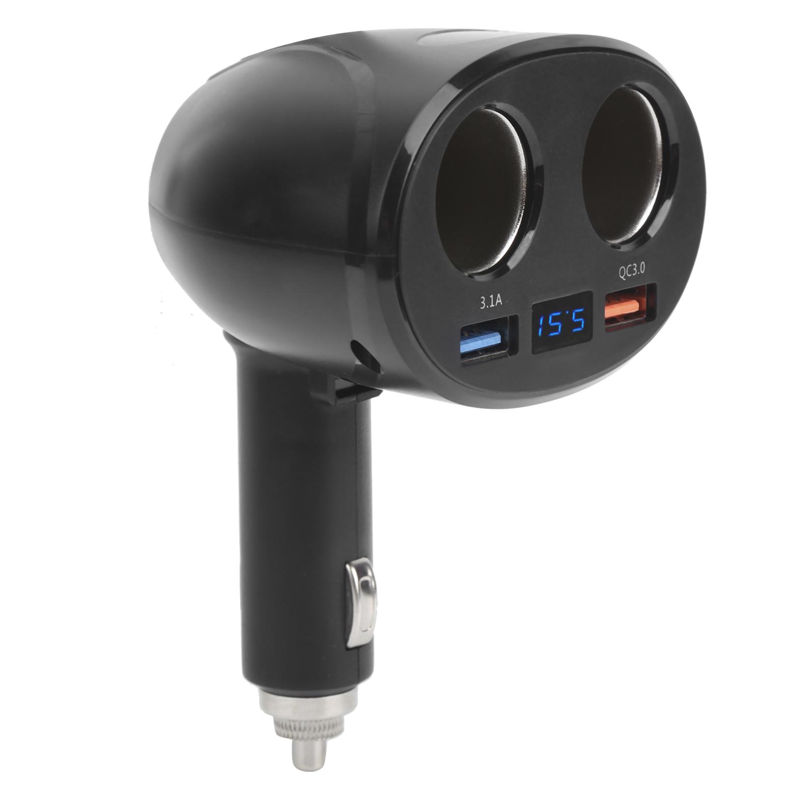 

Зарядное устройство для прикуривателя, адаптер, двойной USB-порт, дистрибьютор автомобильной электроники