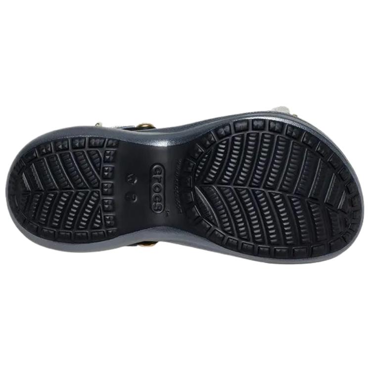 Crocs Classic Crush Pearlized Clog Metallic Grey Women's 211519-001