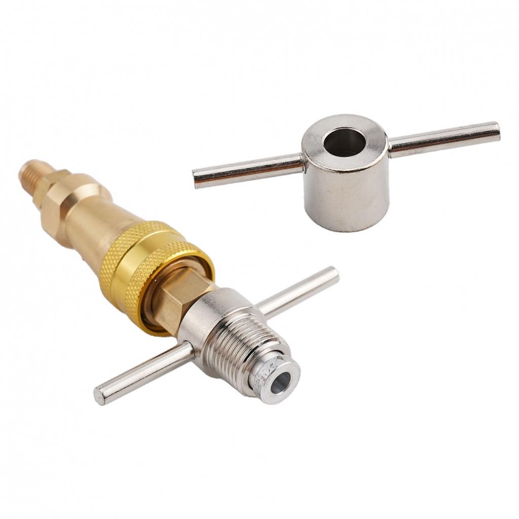 Smooth 14 Inch FNPT Brass Washer Quick Coupling For Refrigerator Quick Connect