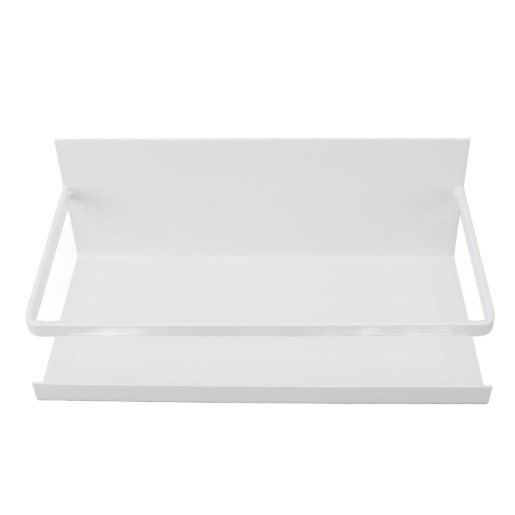 2 Stück Küchen Kühlschrank Magnetregal Eisen Platzsparend Mehrzweck Magnetischer Gewürzregal Organizer für