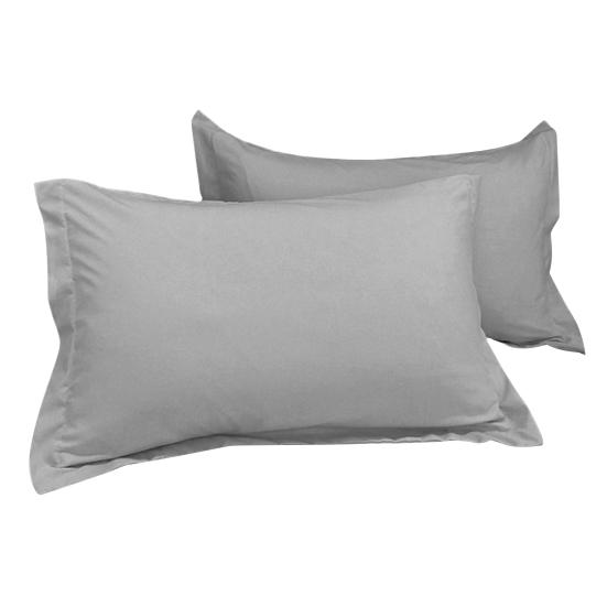 2 ks Povlak na polštář Jednobarevný Povlak na polštář Obálkový styl Potah na polštář pro Domov Ložnice Kanceláře Hotely Koleje