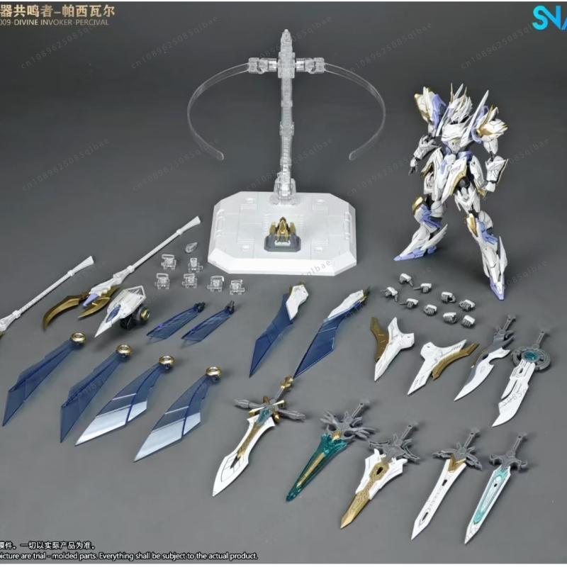 PercivalDeluxe Edition SNAA Knights of the Round Table Series Artifact Resonator 1144 Assembly Model Toy