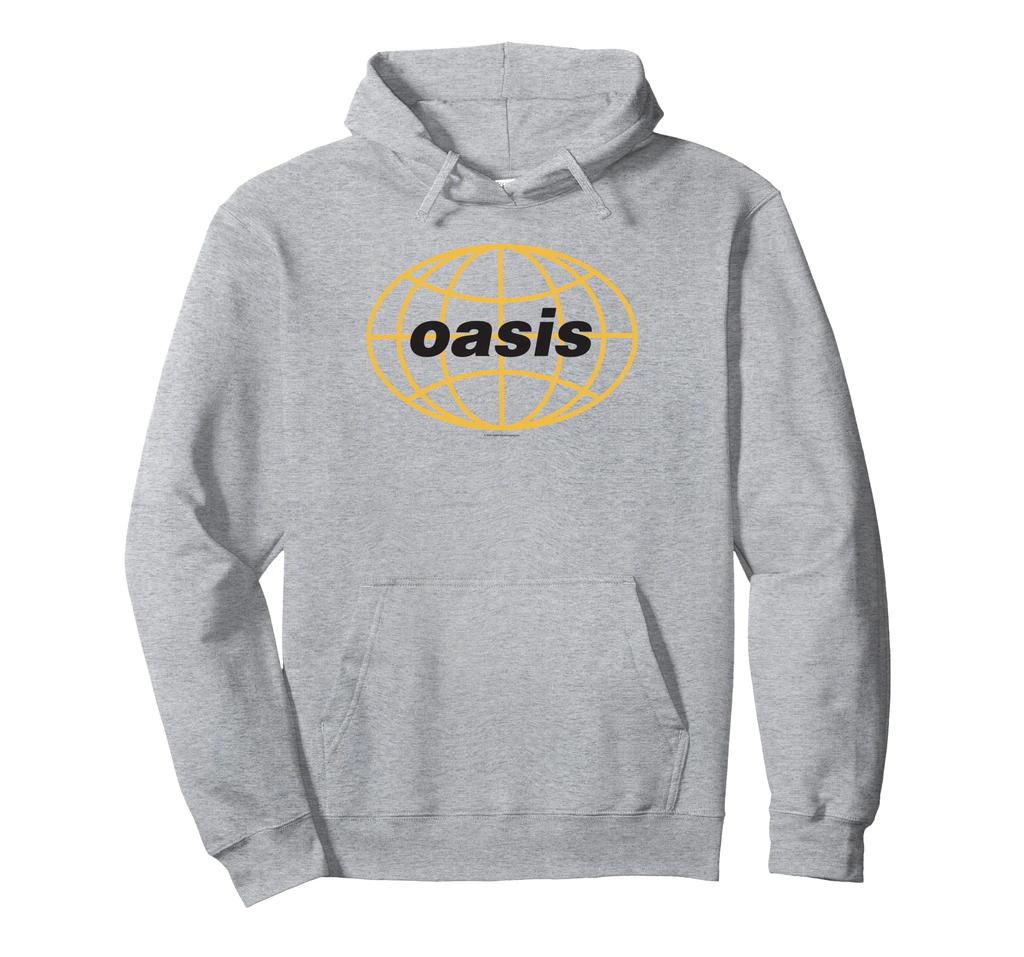 Oasis – Amazon Exclusive All Around The World 1997 Grey Hoodie