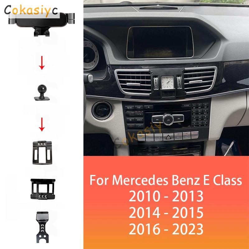 Držák na telefon do auta Pro Mercedes-Benz Třídy E V212 V213 W212 2010-2023 Nastavitelný otočný držák na telefon Základna Interiérové doplňky