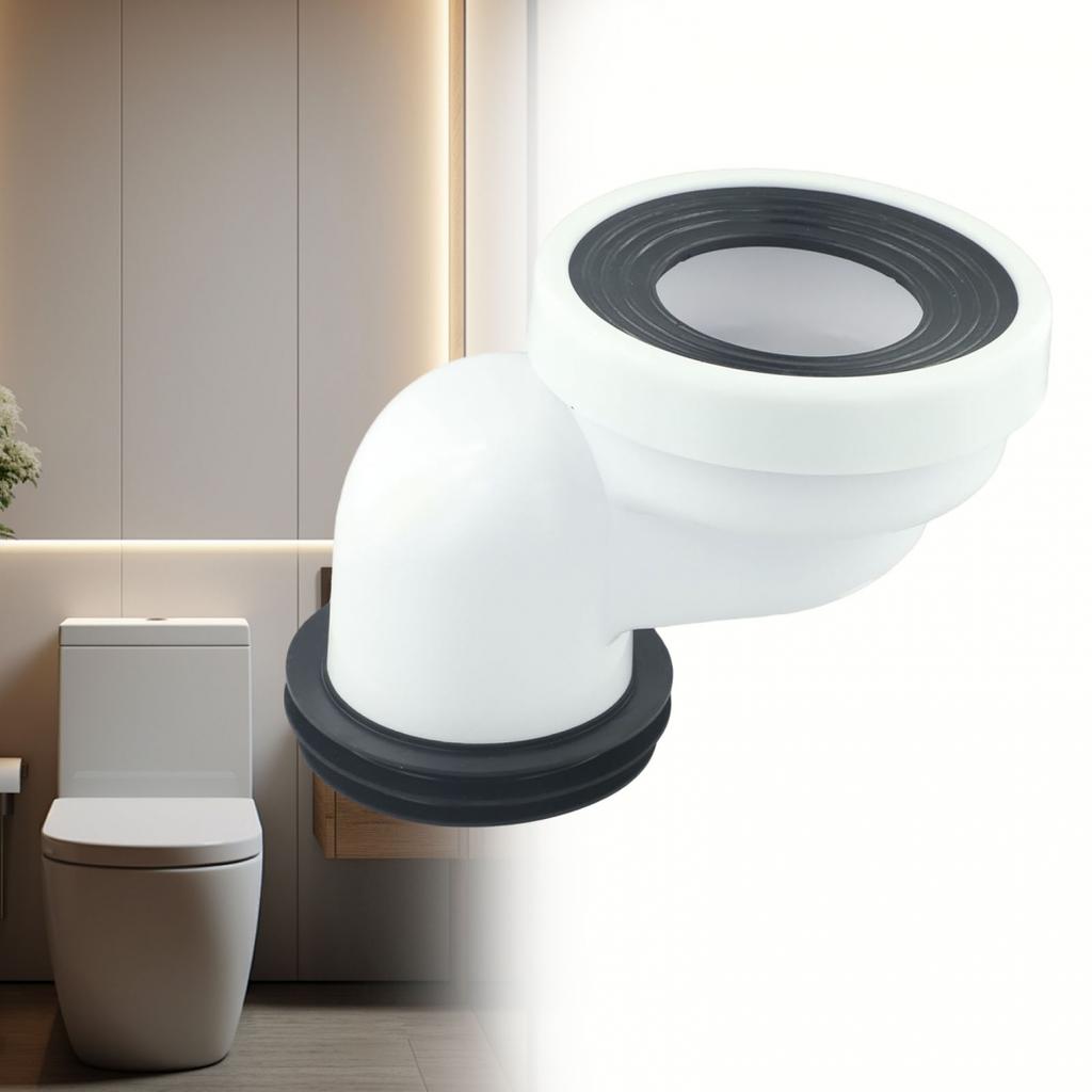 Ugelli per WC dal design eccentrico, tubo di scarico per WC in PVC