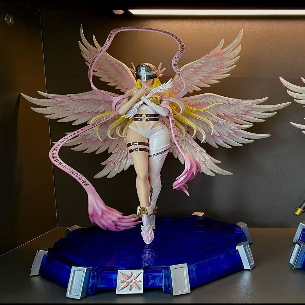 Digimon Adventure Dibujos Animados Figura de Anime Ángel Angewomon Figura de Acción PVC Efigie Muñeco Modelo Colección Juguetes de Cumpleaños Regalo