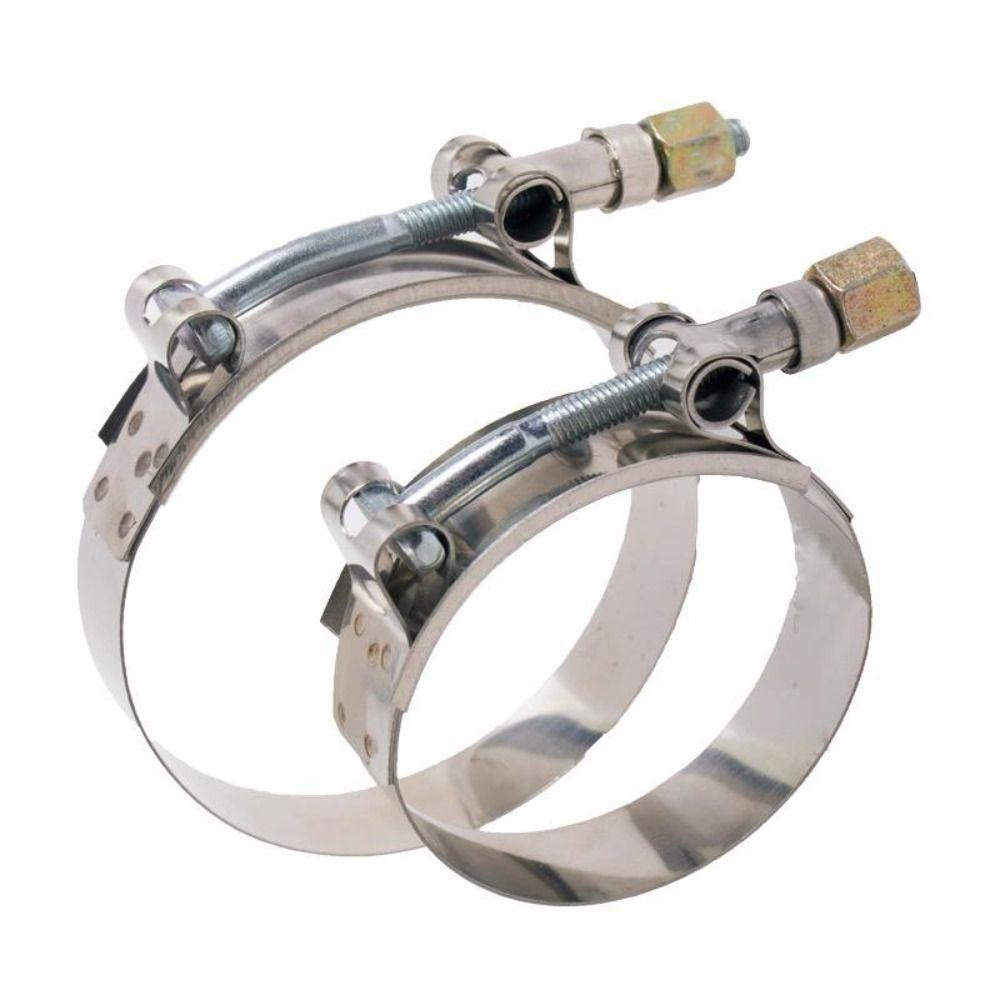 51mm-150mm T-Bolt Clamp Stainless Steel Turbo Intake Clamps Reliable Hose Clamps