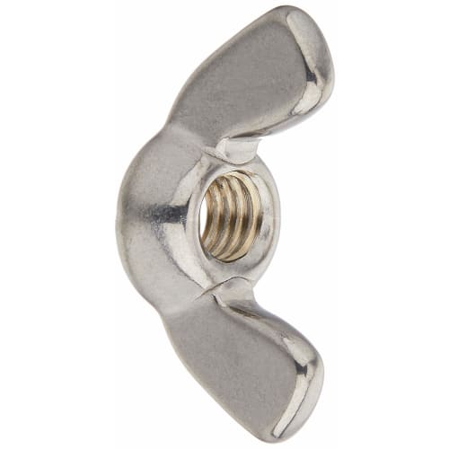 

Osato Stainless Steel Wing Nuts, M6, Pack of 10 (36372)