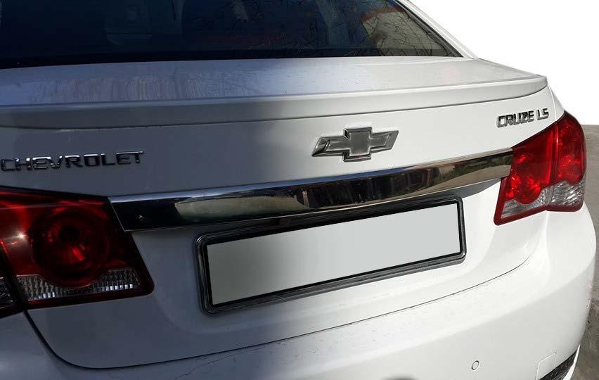 

Накладка над номером (нерж) Carmos - Турецька сталь для Chevrolet Cruze 2009-2015 рр.