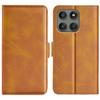 For Motorola Edge 60 Pro 5G Case Calf Texture Leather Wallet Phone Cover
