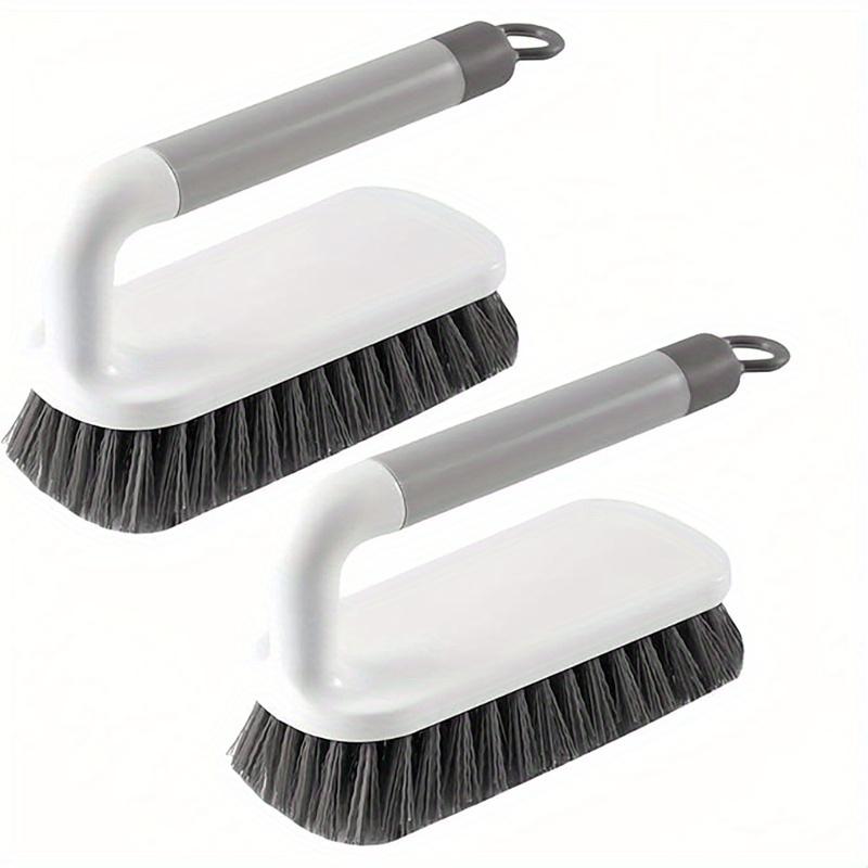 

2pcs Scrub Brush, Scrubbing Cleaning Brushes, Heavy Duty Cleaning Brushes with Handle, for Shower, Bathroom