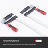 Heavy-Duty F-Type Woodworking Quick Clamp Malleable Iron Multi-Function Fixture