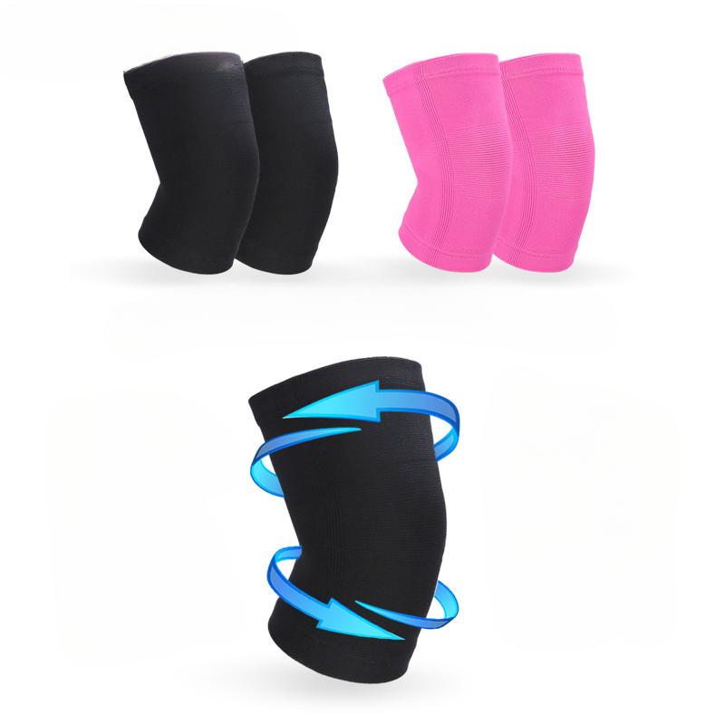 Nylon Sports Kneecaps Color Thermal Knitting Stretch Breathable Sweat Absorbing