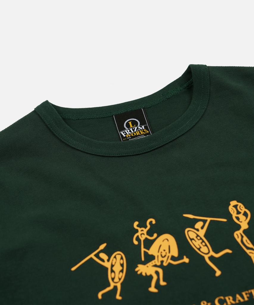 FRIZMWORKS Hacm Souvenir Half Tee _ Green