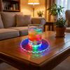 Super Thin Acrylic Luminous Coaster Flashing Drink Coaster Light Emitting LED Cup Coaster  Bar