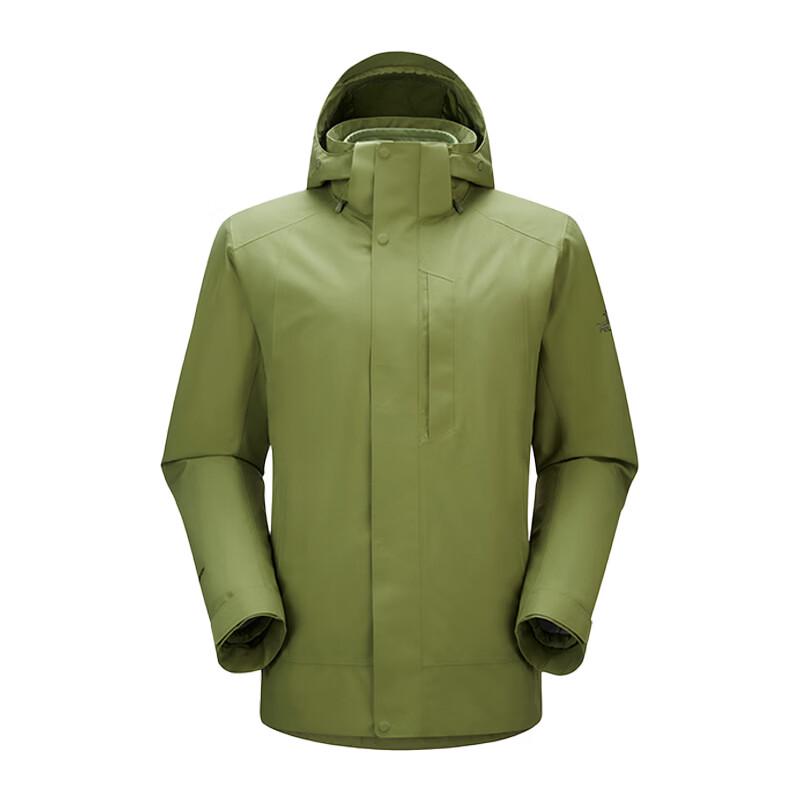 Pelliot Men s Outdoor 3-in-1 Softshell Lined Waterproof Windproof Jacket XXL