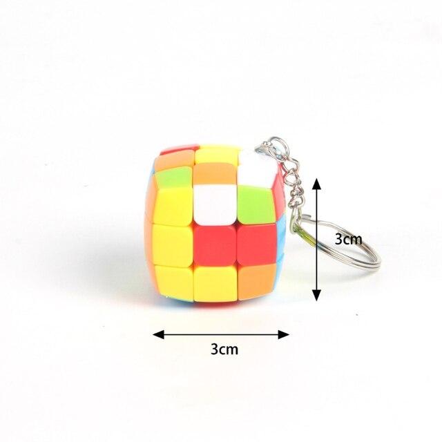 

Мини-куб 3x3x3 брелок Magic Cube Puzzle Professional Magic Cube детские игрушки 1